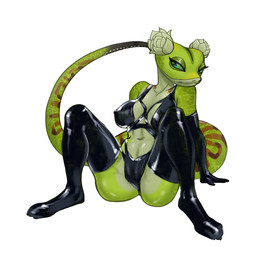 anthro anthrofied armwear black_clothing bra breasts camel_toe clothed clothing elbow_gloves female gloves half-closed_eyes handwear latex latex_armwear latex_bra latex_clothing latex_elbow_gloves latex_gloves latex_handwear latex_legwear latex_lingerie latex_panties latex_stockings latex_underwear legwear looking_at_viewer narrowed_eyes navel panties simple_background solo spread_legs spreading stockings tail underwear fjollettigeren dreamworks kung_fu_panda master_viper reptile scalie snake viper 1:1 digital_media_(artwork) hi_res