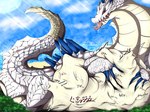 belly fully_inside male tail vore konkiri capcom monster_hunter mythology dragon lagiacrus leviathan_(mh) mythological_creature mythological_scalie scalie 4:3 hi_res