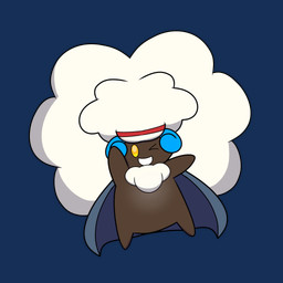 covert_cloak female feral focus_sash happy one_eye_closed smile solo unknown_artist nintendo pokemon vanilla_the_whimsicott generation_5_pokemon pokemon_(species) shiny_pokemon whimsicott 1:1 alpha_channel hi_res