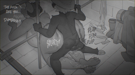 anthro balls barefoot big_breasts biped breasts clothing cross-popping_vein dialogue duo feet female female_penetrated fingers genitals hat hat_only headgear headgear_only headwear headwear_only hiar hooves horn male male/female male_penetrating male_penetrating_female mostly_nude non-mammal_breasts open_mouth penetration penile penile_penetration sex short_tail tail text sincrescent mythology vel_(jigrasmut) zock bovid caprine dragon goat mammal mythological_creature mythological_scalie scalie 16:9 hi_res widescreen