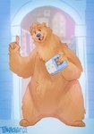 ageplay anthro biped blue_diaper blue_nose brown_body brown_fur building caretaker diaper folded_diaper fur holding_diaper house infantilism looking_at_viewer male nude open_mouth open_smile roleplay smile solo text touching_diaper stinknswirl bear_in_the_big_blue_house disney bear_(bitbbh) bear mammal 2021 absurd_res digital_media_(artwork) hi_res signature