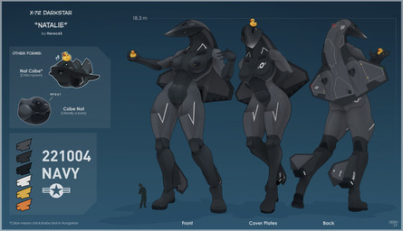 aircraft airplane anthro back_wings black_body breasts butt color_swatch female genitals jet leg_wings machine markings nipples not_furry nude nude_anthro nude_female rubber_duck simple_background size_difference snout solo standing text unusual_wing_placement vehicle vulva wings havoc63 lockheed_martin sr-72 natalie_(havoc63) aeromorph human living_aircraft living_machine living_vehicle mammal digital_media_(artwork) english_text hi_res model_sheet multiple_images