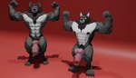 abs anthro balls biceps big_balls big_muscles big_penis candid comparison duo erection fur genitals grey_body grey_fur hair huge_penis hyper hyper_genitalia hyper_penis male multicolored_body multicolored_fur muscular muscular_anthro muscular_male nipple_piercing nipples nude pecs penis piercing simple_background tail two_tone_body two_tone_fur vein veiny_muscles veiny_penis white_body white_fur watanno wolber animal_humanoid canid canine canis humanoid mammal mammal_humanoid wolf 3d_(artwork) digital_media_(artwork) hi_res