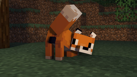 animal_genitalia animal_vulva ass_up black_body black_fur butt canine_genitalia canine_vulva dirt female feral fur genitals grass in_heat looking_back on_ground orange_body orange_fur plant presenting presenting_hindquarters presenting_vulva raised_tail solo tail tree vulva white_body white_fur koltz_(artist) microsoft minecraft mojang xbox_game_studios canid canine fox fox_(minecraft) mammal red_fox true_fox 16:9 3d_(artwork) digital_media_(artwork) hi_res mine-imator_(artwork) widescreen