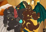 anthro bodily_fluids cum duo genital_fluids knot male male/male muscular paws pecs precum mr_ultra egyptian_mythology middle_eastern_mythology mythology anubis anubis_bayek hogan_bayek canid canine canis deity jackal mammal mythological_canine mythological_creature werecanid werecanine werecreature werewolf absurd_res hi_res
