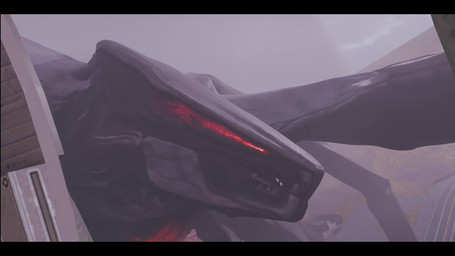 aircraft animal_genitalia big_female big_vulva cloaca egg_sac female feral first_person_view genitals helicopter licking looking_at_viewer presenting solo tongue vehicle vulva sound_warning zeniarmr godzilla_(series) toho kaiju monster muto_(godzilla) 16:9 3d_(artwork) 3d_animation animated digital_media_(artwork) hi_res huge_filesize short_playtime sound video widescreen