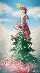 anal anal_masturbation anthro christmas_tree erection genitals gift holidays improvised_sex_toy male masturbation open_mouth penis plant sex_toy solo tail toying_self tree salireths christmas mythology dinosaur dragon dromaeosaurid hizathri_(species) lizard mythological_creature mythological_scalie prehistoric_species reptile scalie theropod velociraptor 2017 digital_media_(artwork) hi_res