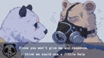 16:9 animated anthro balls bdsm bear beastars becoming_erect bodily_fluids bound chain chained chest_tuft clothed clothing collared_shirt crotch_shot dialogue digital_media_(artwork) duo english_text flaccid foreskin fur gas gas_mask genital_shot genitals giant_panda gouhin_(beastars) grower humanoid_genitalia humanoid_penis long_playtime low-angle_view male male/male mammal mask nude open_mouth penis penis_pump questionable_consent retracted_foreskin riz_(beastars) sadness_hao saliva scar simple_background sound sound_warning sweat teeth text tongue tongue_out tuft unretracted_foreskin wearing_mask webm widescreen