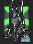 anthro forced forced_transformation goo_suit goo_transformation hypnosis latex male mind_control solo transformation reenub max_(maxfloof) canid canine hyena mammal 3:4 hi_res