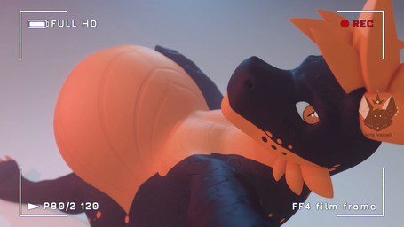 abdominal_bulge anthro burping camera camera_hud camera_overlay camera_view digestion_noises male patting_belly rubbing_stomach rumbling_stomach same_size_vore squirming struggling struggling_prey tongue tongue_out vore kris-kawaii reptile scalie 16:9 3d_(artwork) 3d_animation animated digital_media_(artwork) hi_res high_framerate long_playtime sound widescreen