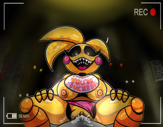 anthro areola beakless bib big_breasts black_sclera bodily_fluids breasts camera_view clothing clothing_aside cum cum_in_vagina cum_inside duo eyelashes feathers female female_anthro female_on_top first_person_view front_view genital_fluids genitals head_tuft light looking_at_viewer machine male male/female nipples on_top open_mouth open_smile orange_areola orange_nipples panties panties_aside penetration pink_clothing pink_panties pink_underwear rosy_cheeks sex sharp_teeth smile teeth text thick_thighs tuft underwear underwear_aside vaginal vaginal_penetration vulva white_eyes wide_hips yellow_body yellow_feathers megaexo five_nights_at_freddy's five_nights_at_freddy's_2 five_nights_at_frickbear's_(series) scottgames toy_chica_(fnaf) toy_chica_(frickbear's) animatronic avian bird chicken galliform phasianid robot colored digital_drawing_(artwork) digital_media_(artwork) hi_res lighting shaded