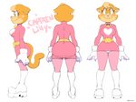 anthro biped bottomwear butt clothed clothing female fully_clothed furgonomics panties skirt solo standing tail tail_through_skirt text tight_clothing turnaround underwear vimhomeless lilly_(vimhomeless) domestic_cat felid feline felis mammal 2020 absurd_res character_name english_text hi_res model_sheet