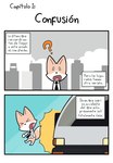 anthro calabozos_y_hojas_de_calculo canid canine clothed clothing comic dialogue digital_media_(artwork) el_senor_erizo fox humor male mammal solo spanish_text text verloren_(el_senor_erizo)