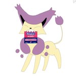 ambiguous_gender eyes_closed feral fur medicine product_placement purple_body purple_fur solo teeth yellow_body yellow_fur seventeen1717 benadryl nintendo pokemon delcatty domestic_cat felid feline felis generation_3_pokemon mammal pokemon_(species) 1:1 colored_sketch digital_drawing_(artwork) digital_media_(artwork) sketch