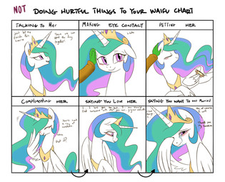 blush bodily_fluids chart crown crying cutie_mark dialogue directional_arrow disembodied_hand duo eyes_closed feathered_wings feathers female feral hair happy headgear horn long_hair looking_at_viewer love multicolored_hair petting purple_eyes royalty simple_background smile solo_focus tears tears_of_joy text white_background white_body wings thesassyjessy friendship_is_magic hasbro my_little_pony mythology waifu_chart anon princess_celestia_(mlp) equid equine human mammal mythological_creature mythological_equine winged_unicorn 2014 english_text hi_res meme