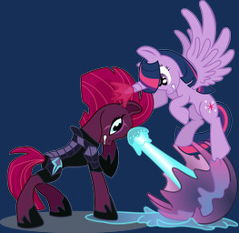 armor attack blue_eyes broken_horn cutie_mark duo eye_scar eyelashes facial_scar feathered_wings feathers female fight hair horn magic makeup mascara midair multicolored_hair pink_hair purple_eyes scar shadow simple_background teeth transparent_background wings seahawk270 friendship_is_magic hasbro my_little_pony my_little_pony:_the_movie_(2017) mythology tempest_shadow_(mlp) twilight_sparkle_(mlp) equid equine mammal mythological_creature mythological_equine unicorn winged_unicorn 2018 absurd_res alpha_channel hi_res