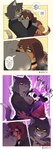 anthro blood bodily_fluids bone booby_trap breast_squish breasts comforting cracks crossgender dead_eyes death dialogue duo evil_grin female gore inner_monologue mtf_crossgender skull smile smirk snuff squish text thinking catkitte ugly_cat_(catkitte) canid canine canis domestic_cat domestic_dog felid feline felis mammal 2022 absurd_res comic digital_drawing_(artwork) digital_media_(artwork) english_text hi_res signature