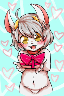 abstract_background anthro caprine female fur gift holidays kemono mammal new_year sheep solo unknown_artist white_fur yellow_eyes 

Rating: Safe 
Score: 2 
User: KemonoLover96 
Date: January 30, 2015