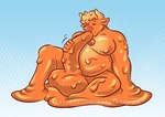 autofellatio balls genitals long_penis male masturbation melting moobs oral oral_masturbation orange_body overweight overweight_male penile penile_masturbation penis puddle simple_background slime_core solo ratasstouille ian_(theslimeguy) bovid bovine cattle goo_creature mammal 2024 hi_res