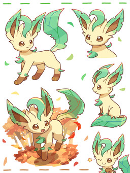 ambiguous_gender autumn autumn_leaves brown_eyes feral fur looking_at_viewer one_eye_closed open_mouth paws plant simple_background sitting solo star_symbol tail tan_body tan_fur tongue tree wink winking_at_viewer nekogyo122 nintendo pokemon eeveelution generation_4_pokemon leafeon pokemon_(species) 2024 3:4 absurd_res hi_res