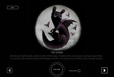 ambiguous_feral ambiguous_gender black_body black_eyes black_skin black_tail black_wings fake_screencap feral gameplay_mechanics group monotone_body monotone_skin small_wings solo_focus tail text user_interface wings jejejunum rain_world videocult bat mammal slugcat 2026 english_text hi_res