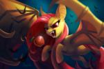 2014 apple bat bat_pony equine fangs female feral flutterbat_(mlp) fluttershy_(mlp) flying friendship_is_magic fruit fur hair long_hair mammal my_little_pony pegasus pink_hair red_eyes tsaoshin wings yellow_fur
Rating: Safe
Score: 18
User: lemongrab
Date: April 16, 2014
