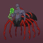 8_legs abs bodily_fluids clothing dark_nipples dripping genital_fluids jewelry looking_at_viewer magic male mandibles mane moobs musclegut muscular muscular_male navel necklace nipples pecs pendant precum precum_drip purple_body purple_skin red_stripes solo spider_web spinnerets stripes teeth torn_clothing frankly-art dungeons_and_dragons european_mythology greek_mythology hasbro mythology the_mummy wizards_of_the_coast imhotep arachne arachnid arachnid_taur arthropod arthropod_taur drider humanoid humanoid_taur spider spider_taur taur 1:1 hi_res