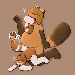 abdominal_bulge anal anthro bodily_fluids butt clone cum cum_in_ass cum_inside felt_(spatey) genital_fluids group imminent_vore male male/male multiple_prey oral_vore sex_with_pred sex_with_prey tail tail_mouth trio unusual_anatomy unusual_tail vore spatey miso_(spatey) canid canine domestic_cat felid feline felis fox mammal tailmouth_(species) 1:1 hi_res