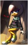 anthro bottomless clothed clothing duo female footwear shirt shoes topwear fernando_faria disney ducktales ducktales_(2017) lena_(ducktales) magica_de_spell anatid anseriform avian bird duck 2018