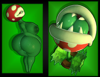 anthro big_breasts big_butt breasts butt curvy_figure duo female intersex intersex/female nipples open_mouth oral_vore plant plant_vore teeth vore wet kylebobby mario_bros nintendo elemental_creature elemental_humanoid flora_fauna humanoid piranha_plant plant_humanoid 3d_(artwork) comic digital_media_(artwork) hi_res source_filmmaker_(artwork)