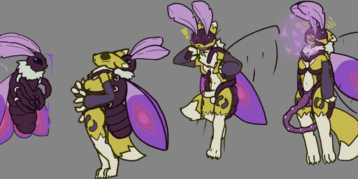 balls breasts feral genitals hypnosis intersex male male_on_feral mask mind_control paws penile penis penis_milking tail trapknight bandai_namco digimon arthropod canid digimon_(species) insect lepidopteran mammal moth renamon absurd_res hi_res tagme