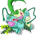 bayleef beibei blush feral fight ivysaur nintendo open_mouth pokémon red_eyes teeth tickling video_games vine_whip
Rating: Questionable
Score: 4
User: Luminocity
Date: April 13, 2014