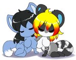 anthro arm_markings big_breasts black_body black_ears black_eyebrows black_fur black_hair black_tuft blonde_hair blue_body blue_ears blue_fur blue_hair blue_tuft breast_squish breasts chibi circle_shadow cuddling curvy_anthro curvy_female curvy_figure dipstick_arms dipstick_legs dipstick_tail duo ear_fur ear_tuft eyebrows eyes_closed featureless_breasts female female/female fingers fluffy fluffy_tail fur glistening glistening_hair grey_body grey_fur grey_hair grey_tuft hair huge_breasts leaning leaning_on_another long_hair long_tail markings mouthless navel noseless nude nude_anthro nude_female orange_hair red_hair resting simple_background sleeping squish tail tail_markings thick_thighs tuft white_background white_body white_fur white_hair white_tuft wide_hips furball breya lily_(dfstarfield) canid canine canis fox lemur mammal primate ring-tailed_lemur strepsirrhine 2024 5:4 digital_drawing_(artwork) digital_media_(artwork) signature