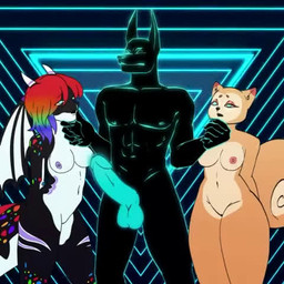 anthro aroused audible_throbbing big_penis breasts curled_tail empty_eyes female flirting fluffy fluffy_tail fur genitals glowing glowing_body glowing_eyes glowing_genitalia glowing_penis good_girl group hair heartbeat horn humanoid_genitalia humanoid_penis hypnosis male male/female mind_control moan multicolored_hair music nipples nude penis rainbow_hair seductive silhouetted_body spots synced_to_music synchronized_moaning tail tan_body tan_fur throbbing throbbing_penis triangle_(shape) trio vulva wings shibashibs sound_warning darkwitt_(va) thebredfactory_(va) darkwitt_(character) jojo_(rainbowscreen) jojo_(shibashibs) shiba_(shibashibs) canid canine canis domestic_dog hybrid mammal shiba_inu spitz 1:1 2d_animation animated english_audio loop low_res short_playtime sound voice_acted webm