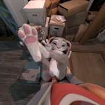 3_toes anatomically_inaccurate anatomically_inaccurate_pawpads anthro anthro_penetrated attic balls barefoot big_dom_small_sub big_ears blush buckteeth dominant duo erection feet feet_first female female_focus female_on_human female_penetrated first_person_view foot_fetish foot_focus fur genitals gesture grey_body grey_fur hand_gesture human_on_anthro human_penetrating human_penetrating_anthro human_penetrating_female human_pov interspecies larger_male male male/female male_penetrating male_penetrating_female moan pawpads paws penetrating_pov penetration penile penile_penetration penis_in_pussy pussy sex size_difference smaller_female smaller_penetrated soles teeth toes v_sign vaginal vaginal_penetration lewd_factory sound_warning disney zootopia judy_hopps european_rabbit human lagomorph leporid mammal oryctolagus rabbit 1:1 3d_(artwork) 3d_animation animated digital_media_(artwork) high_framerate long_playtime sound webm