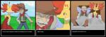 <3 anime bed cane canine comic delphox dialog english_text facial_hair fangs fox hat homestuck humor interspecies mammal nintendo pokémon poképhilia sergep88v text video_games
Rating: Questionable
Score: 5
User: Lizzardboy
Date: March 25, 2014
