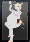 anthro areola belly big_belly big_breasts breasts card claws feet female fortune_telling hair holding_object knife looking_at_viewer major_arcana nipples nude pregnant pregnant_anthro pregnant_female simple_background smile solo tarot tarot_card the_empress_(tarot) thick_thighs toes wide_hips jorge-the-wolfdog final_fantasy final_fantasy_ix square_enix freya_crescent burmecian mammal murid rodent absurd_res digital_media_(artwork) hi_res