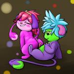 blush duo erection female genitals hot_dogging lapdance looking_back male male/female nude penis sex twerking samuriolu popples popples_2015 1:1 hi_res