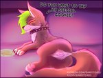 animal_genitalia animal_pussy anus canine_genitalia canine_pussy dialogue ear_piercing female feral fur genitals hair looking_at_viewer piercing pussy question_mark smile solo tail text tongue upside_down_pussy yellow_eyes darkito420 five_nights_at_freddy's five_nights_at_freddy's:_security_breach scottgames steel_wool_studios roxanne_wolf canid canine canis mammal wolf 2025 digital_media_(artwork) english_text hi_res