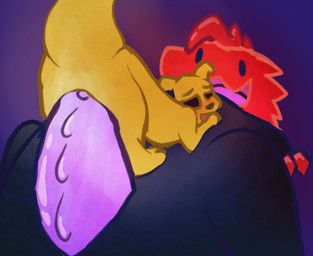 anal anal_penetration animal_genitalia feral genitals male male/male penetration penile penile_penetration penis penis_in_ass tail sirunfurr rain_world videocult monk_(rain_world) lizard_(rain_world) red_lizard_(rain_world) hi_res