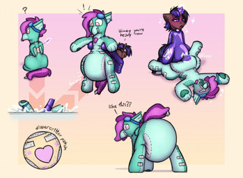 ambiguous/ambiguous ambiguous_gender bathtub bracelet clothing diaper diaper_frottage duo eyewear feral goggles horn jewelry latex latex_clothing latex_skinsuit looking_pleasured magic null_crotch plushie plushophilia skinsuit tight_clothing transformation unicorn_horn water krd european_mythology greek_mythology hasbro my_little_pony mythology fizzy_forte_(oc) joy_(krd) animate_inanimate avian equid equine hippogriff living_plushie mammal mythological_avian mythological_creature mythological_equine unicorn 2025 hi_res
