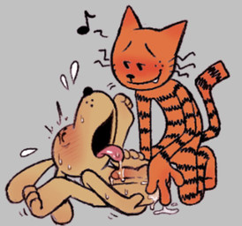 anal anal_fingering anthro blush bodily_fluids cum drolling duo emanata erection fingering genital_fluids genitals glans grey_background humming leaking leaking_cum male male/male markings masturbation penis sex simple_background smile spread_legs spreading striped_body striped_markings striped_tail stripes tail tail_markings tan_body whiskers blueespresso69 dog_man_(series) dog_man_(character) petey_the_cat canid canine felid feline mammal