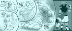 4_toes anthro dialogue duo extreme_size_difference feet foot_fetish foot_focus foot_play foot_wraps inanimate_transformation macro male male/male micro pawpads paws size_difference sock_transformation soles text toes transformation wraps pozole royallucario animate_inanimate human living_clothing living_sock mammal english_text hi_res