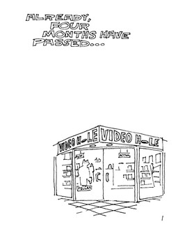 anthro door door_handle inside logo page_number sign simple_background text white_background gaydottiff background_character ambiguous_species 2024 black_and_white comic english_text hi_res monochrome