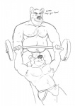 armpit_hair armpits bear belly biceps bulge canine chubby dog erection gay german_shepherd jockstrap male musclegut muscles pecs penis tcw these_aren't_my_glasses underwear weightlifting weights
Rating: Questionable
Score: 6
User: unforget
Date: October 13, 2013