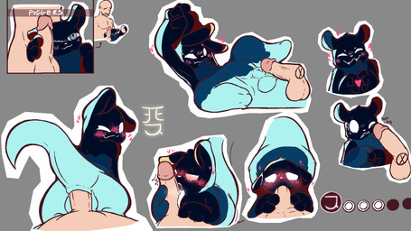 anal anal_penetration animal_genitalia anus balls bestiality black_body black_fur blue_body blue_fur blush bodily_fluids disembodied_penis duo egg fellatio feral feral_penetrated first_person_view food_pips_(rain_world) fully_sheathed fur fur_tuft gameplay_mechanics genital_fluids genitals grey_background gui heart_symbol human_on_feral human_penetrating human_penetrating_feral humanoid_genitalia humanoid_penis hunger_bar interspecies larger_human larger_male licking male male/male male_human male_on_feral male_penetrated male_penetrating male_penetrating_male oral penetrating_pov penetration penile penile_penetration penis penis_in_ass penis_lick raised_tail selfie sex sheath simple_background size_difference smaller_feral smaller_penetrated tail tail_anus teal_body teal_fur thick_tail tongue tongue_out tuft user_interface white_eyes botanics rain_world videocult inv_(rain_world) human mammal slugcat 16:9 hi_res widescreen