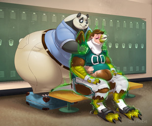 2015 anthro avian bald_eagle bear belt bench big_butt bird blue_eyes butt claws clothing duo eagle eyes_closed football_player gillpanda jersey locker_room lockers male mammal massage obese overweight panda pants pheagle philadelphia_eagle shirt toe_claws torn_clothing transformation weight_gain
Rating: Questionable
Score: 1
User: PheagleAdler
Date: February 07, 2015 2015 anthro avian bald_eagle bear belt bench big_butt bird blue_eyes butt claws clothing duo eagle eyes_closed football_player gillpanda jersey locker_room lockers male mammal massage obese overweight panda pants pheagle philadelphia_eagle shirt toe_claws torn_clothing transformation weight_gain
Rating: Questionable
Score: 1
User: PheagleAdler
Date: February 07, 2015