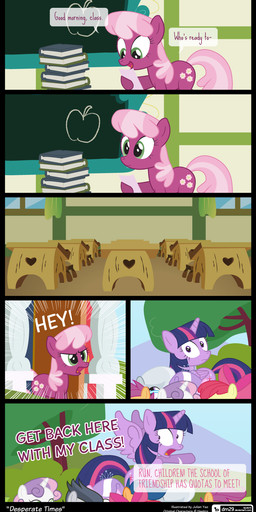 dialogue female horn school text wings dm29 friendship_is_magic hasbro my_little_pony mythology apple_bloom_(mlp) cheerilee_(mlp) cutie_mark_crusaders_(mlp) diamond_tiara_(mlp) rumble_(mlp) scootaloo_(mlp) silver_spoon_(mlp) sweetie_belle_(mlp) twilight_sparkle_(mlp) equid equine horse mammal mythological_creature mythological_equine pegasus pony unicorn winged_unicorn 2018 comic english_text hi_res