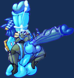 all_the_way_through anal anal_penetration anthro balls big_balls big_penis blue_balls blue_body blue_hair blue_penis bodily_fluids clothed clothing cum cum_from_mouth cum_in_mouth cum_inside electronics genital_fluids genitals hair headphones huge_balls huge_penis humanoid_genitalia humanoid_penis hyper hyper_balls hyper_genitalia hyper_penis male male/male male_anthro male_penetrated male_penetrating male_penetrating_male orgasm penetration penile penile_penetration penis penis_in_ass penis_in_mouth sex simple_background translucent translucent_body translucent_penis transparent_background transparent_balls vein veiny_penis bitwily kai_(bitwily) felid feline goo_creature humanoid mammal 2025 aliasing alpha_channel digital_media_(artwork) dithering