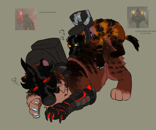 age_difference ambiguous_gender disability duo female feral gas_mask heart_symbol male male/female mask prosthetic prosthetic_arm prosthetic_limb robot_arm scar sex simple_background size_difference small_dom_big_sub tail young puppyratcat skibidi_toilet canid canine canis felid feline felis hybrid mammal xog hi_res incest_(lore) mother_(lore) mother_and_child_(lore) mother_and_son_(lore) parent_(lore) parent_and_child_(lore) parent_and_son_(lore) son_(lore)